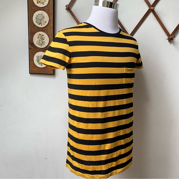 Saint Laurent Paris Striped Pocket Tee Mens Small - Picture 8 of 14